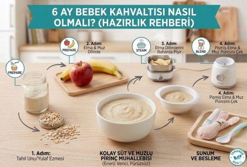 6 Ay Bebek Kahvaltısı Nasıl Olmalı?
