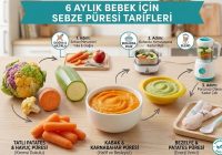 6 Aylık Bebek İçin Sebze Püresi Tarifleri