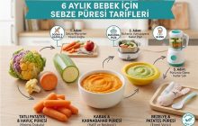 6 Aylık Bebek İçin Sebze Püresi Tarifleri