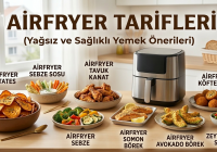 Airfryer Tarifleri (Yağsız ve Sağlıklı Yemek Önerileri)