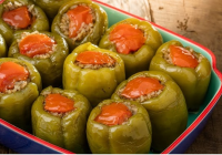 Zeytinyağlı Biber Dolması Tarifi