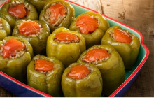 Zeytinyağlı Biber Dolması Tarifi