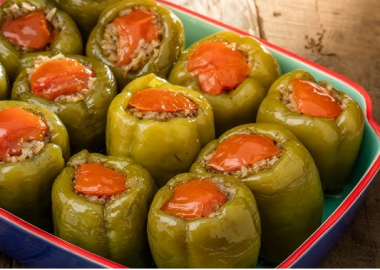 Zeytinyağlı Biber Dolması Tarifi